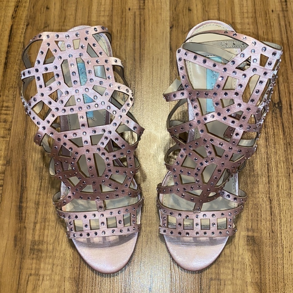 Betsy Johnson SB-Carat heels Pink 9 1/2 - Picture 5 of 15